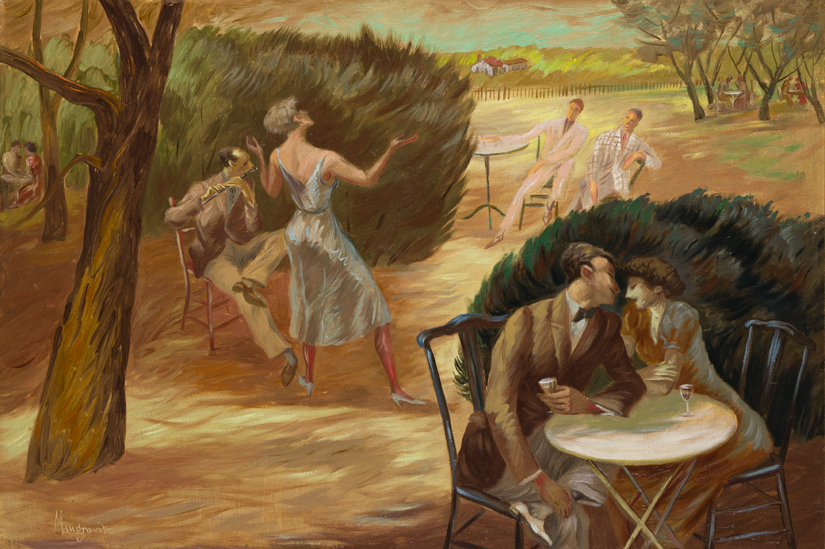 PEPPINO MANGRAVITE (1896-1978) Summer Pleasures.
